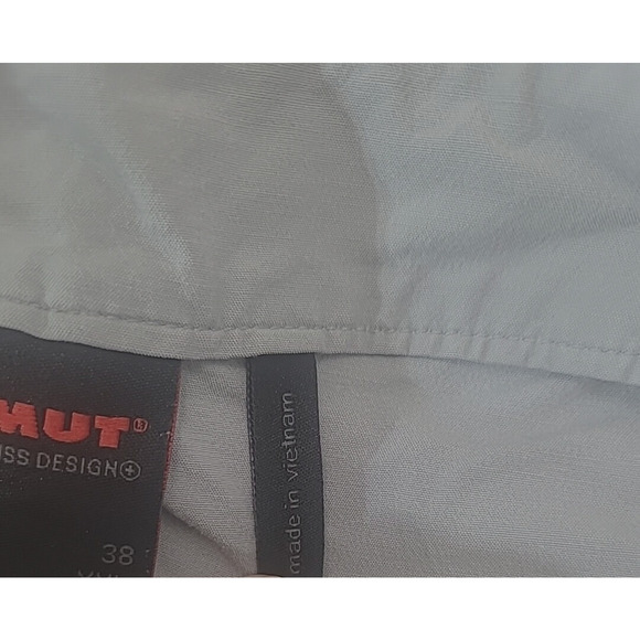 Mammut Outdoor Hiking Pants Men's Size 38 US Gray Pockets Wind Resistant - Picture 9 of 9